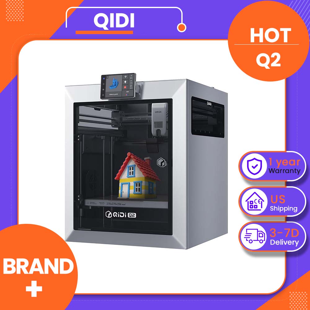 Enclosure 3D Printer - QIDI Q2 3D Yazıcı – Hassas