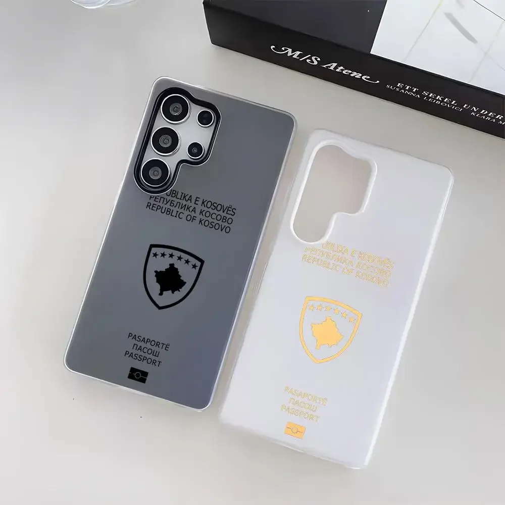 Tpu Filament - Kosova Pasaport LOGOLU Telefon Kılıfı Samsung