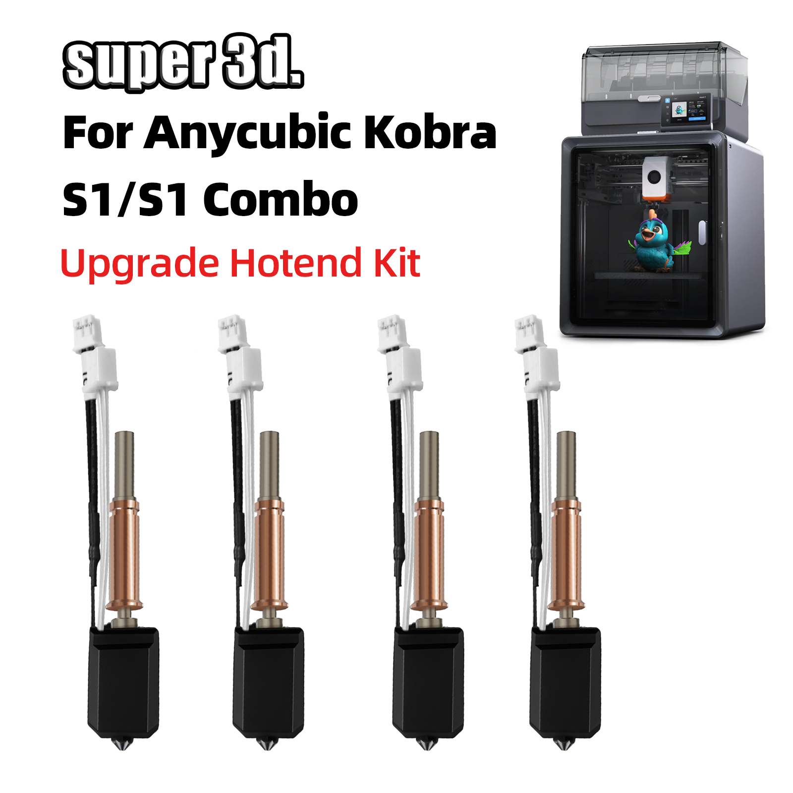 Hotend 0.4Mm - Anycubic Kobra S1 Hotend Kobra S1