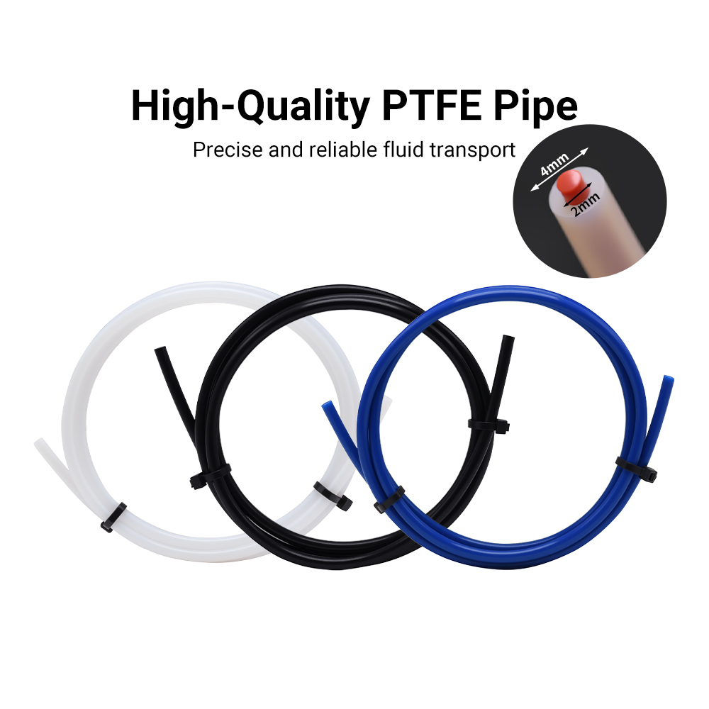 Tpu Filament - 1M PTFE tüp 2x4mm MK8 sıcak
