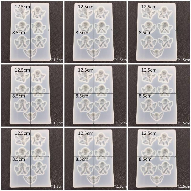 Uv Resin - 9 paket X (şekil silikon kalıp