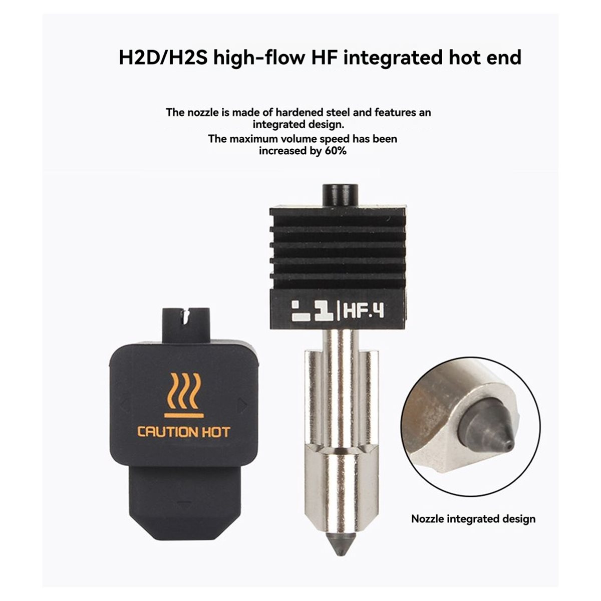 Hotend 0.4Mm - A64I H2D H2S Hotend Kiti için
