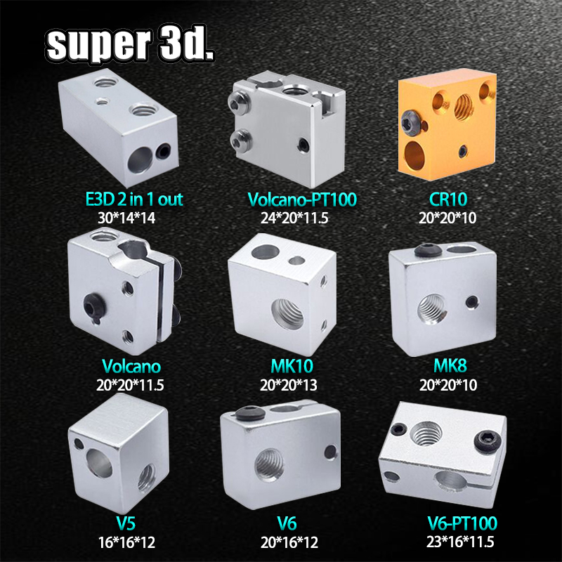 1 adet 3D Isı Bloğu E3D V5 V6  - Direct Drive Extruder incelemesi ve fiyatı