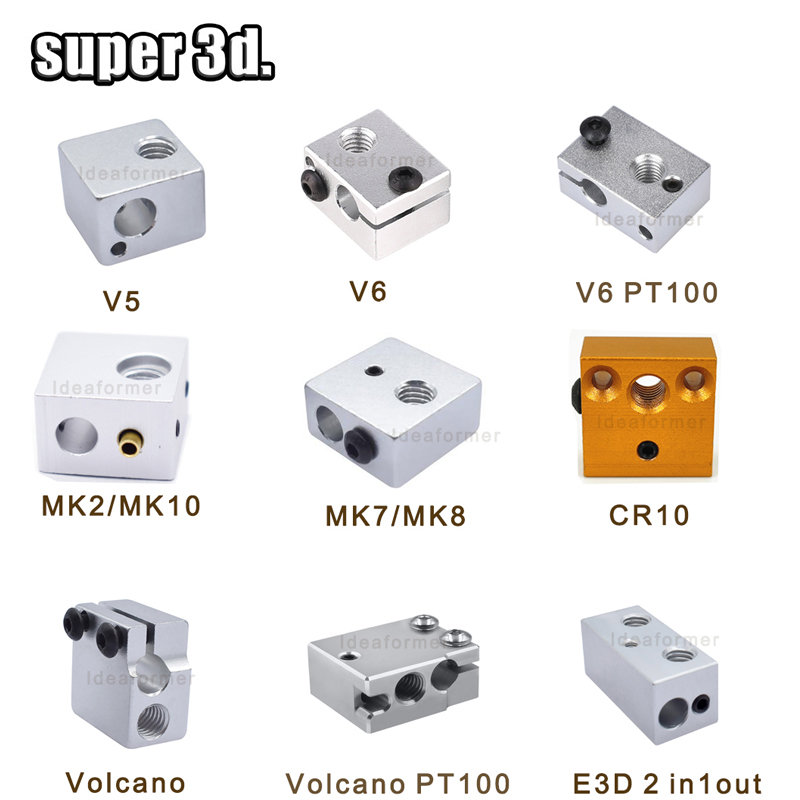 1 adet 3D Isı Bloğu E3D V5 V6  - Direct Drive Extruder incelemesi ve fiyatı