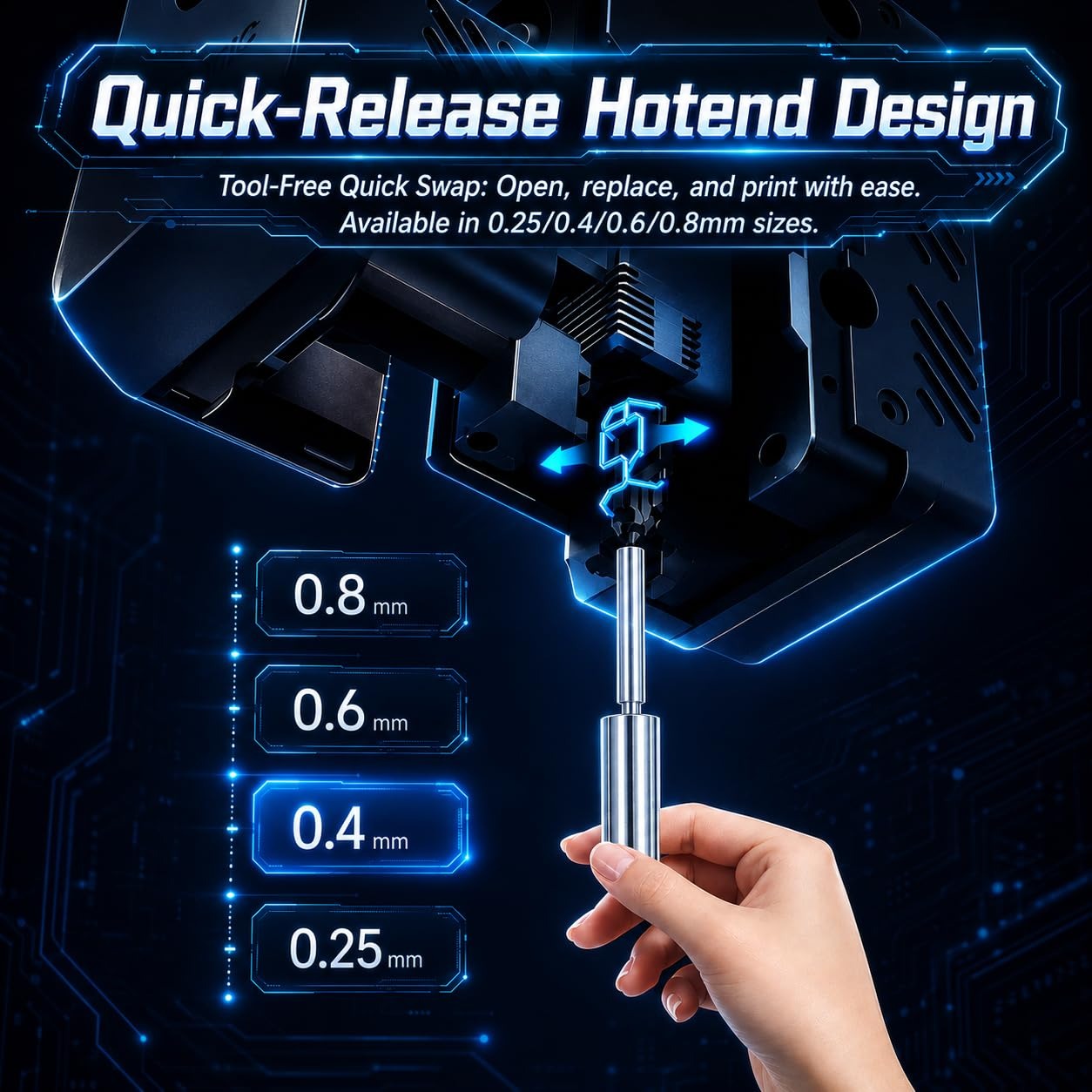 Anycubic Kobra S1 Max için Ser - Hotend 0.4Mm incelemesi ve fiyatı