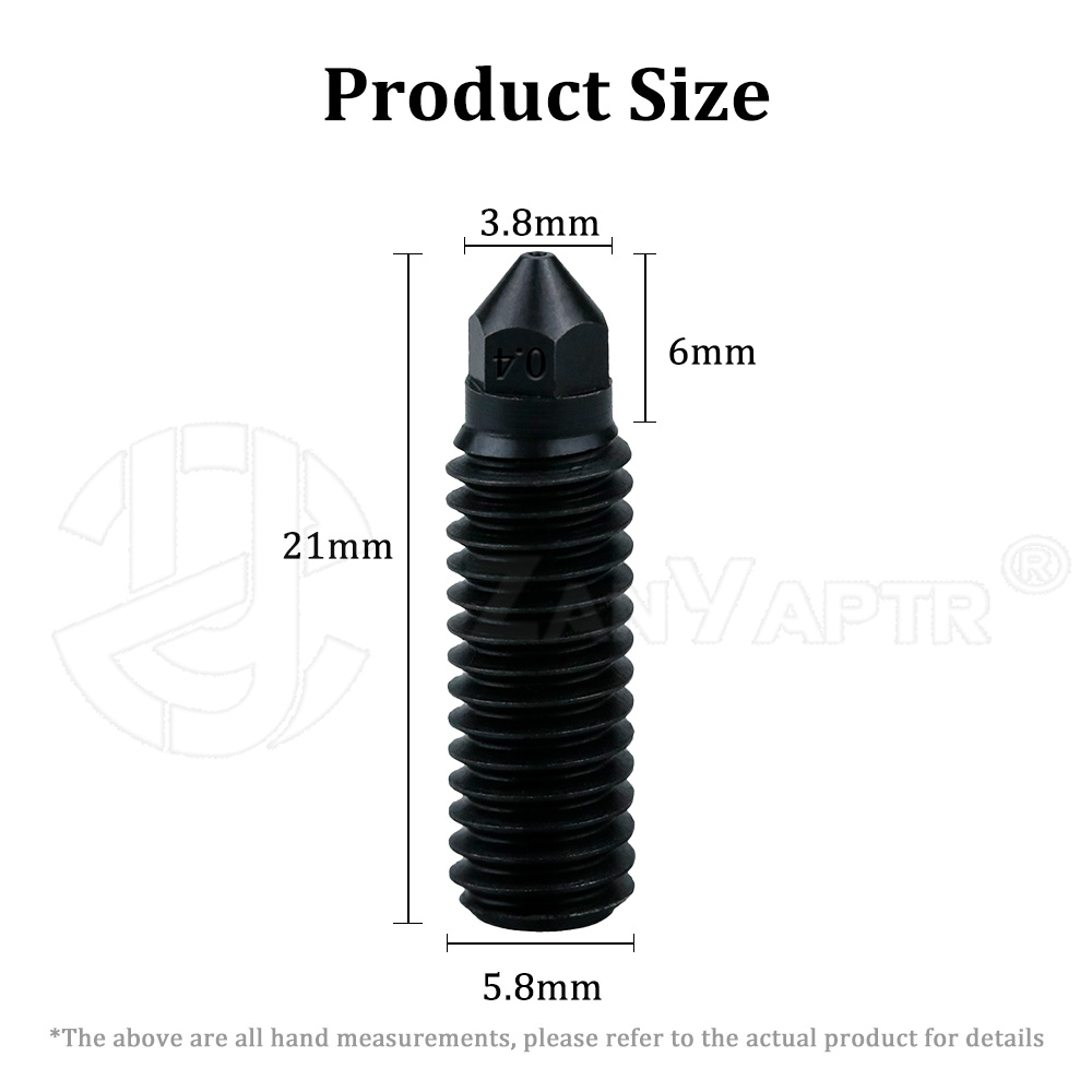 1-5 Adet Meme Topçu Sidewinder - Hotend 0.4Mm incelemesi ve fiyatı
