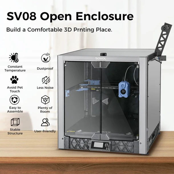 Sovol Yeni Çıkan 3D Yazıcı SV0 - Enclosure 3D Printer incelemesi ve fiyatı