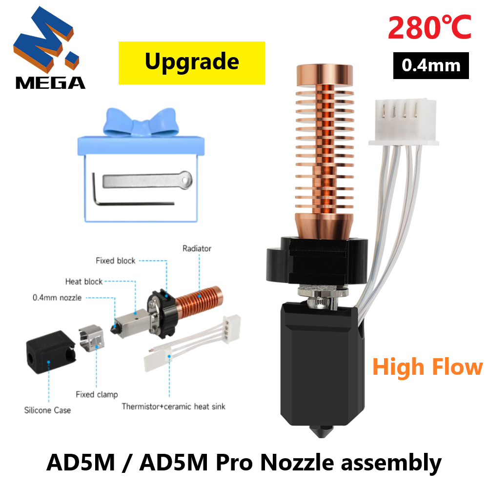 Flashforge Adventurer AD5M Noz - Hotend 0.4Mm incelemesi ve fiyatı